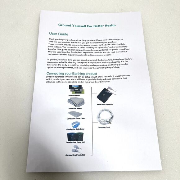 NEW LiveGrounded Premium Fitted Earthing Bed Sheet Queen Organic Cotton & Silver - Picture 7 of 10